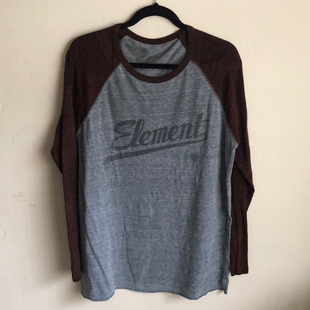 Men’s Element long sleeve baseball tee.